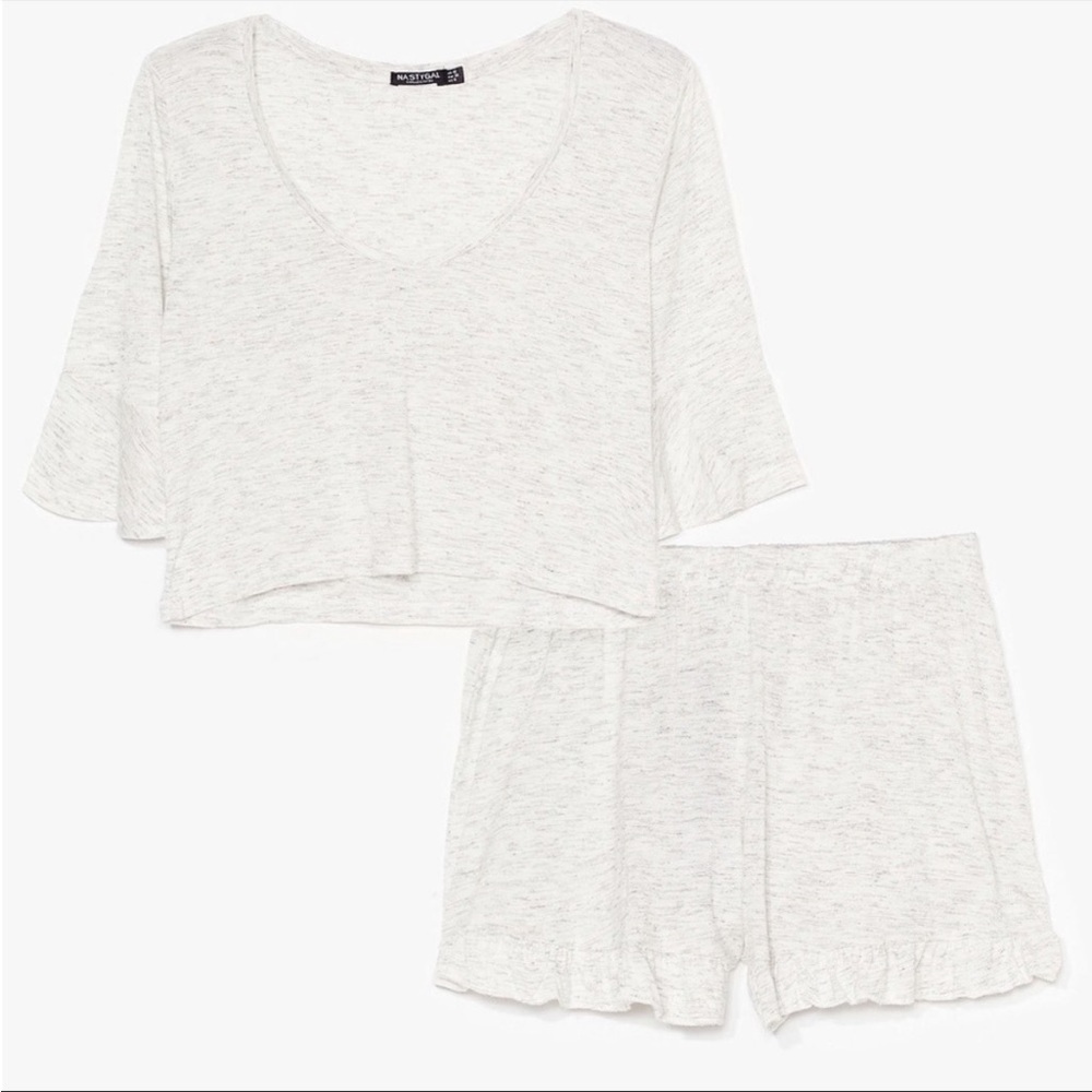 Nasty Gal Frill Lounge Set